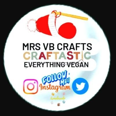 MrsVBCrafts's profile picture. Sharing my hobby of vegan crafts 🧶🪡🧵