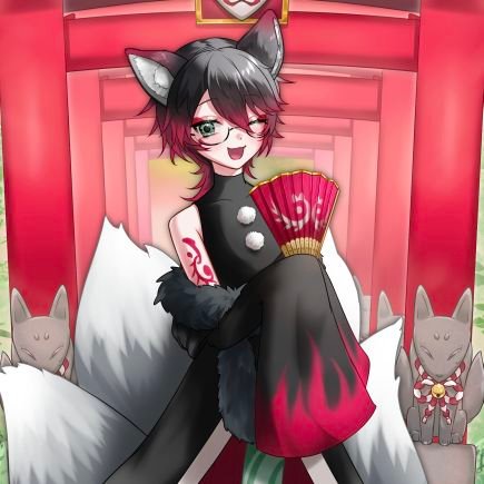 こんユウ~ฅ^◝ﻌ◜^ฅホラー👻は好きだがとってもビビり‼️メガネがチャームポイントの化け狐Vtuber 稲荷緋 幽依❝いなりび ゆうい❞やで👓🦊‼️¦個人勢ฅ^◝ﻌ◜^ฅ¦性別は男の子