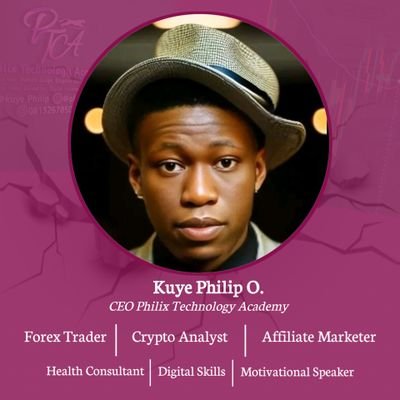 KuyePhilip18322's profile picture. FX trader | Crypto Analyst | Binary Lord | Affiliate Marketer | Motivational Speaker | Health Consultant | Online Business Ambassador | Skills Acquis. Manager💰