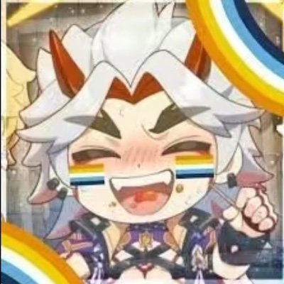 I'm a unicorn and I have horns!! :3 me aroace me use any pronouns! :3