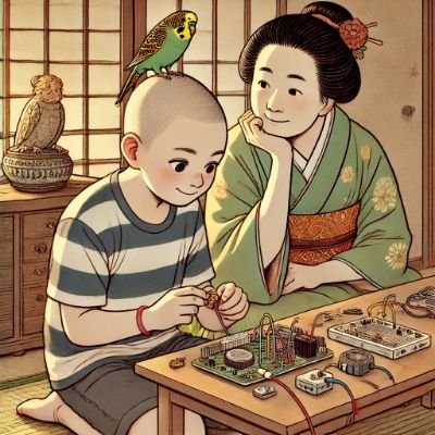 息子13歳自閉症スペクトラム、ADHD
趣味は電子工作とプログラミング、LEGOテクニック、キャンプ、ラジコン。
YouTubeが先生です。
母子家庭で母、電子工作もプログラミングもよく分からないまま手伝ってます。
ゆるゆるやってます。
世界が広がると嬉しい。
とりでん勉強会出てます。