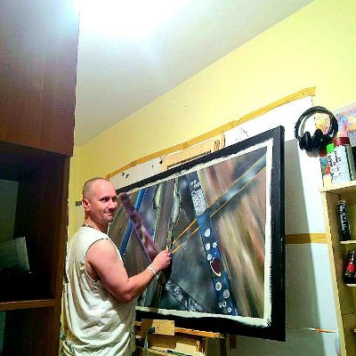 adamczykart's profile picture. jestem arystą, niepełnosprawnym..nie poddaje sie, maluje, to sposób na życie.. zapraszam na https://t.co/rdeqeNnIdN oraz https://t.co/XG5CZxRwzl