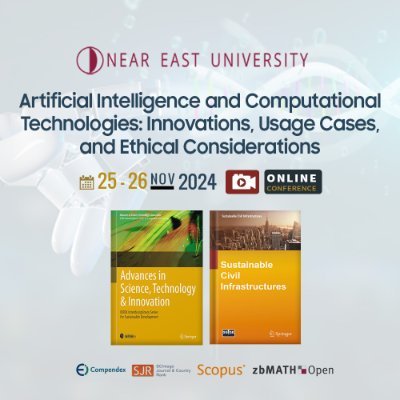 conference_ai's profile picture. held online from November 25–26, 2024, in collaboration with Near East University, Turkey, and co-hosted by the Centre for Instructional Technology, Malaysia
