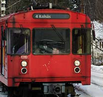 Hei! Jeg er Kolsåsbanen. Går bare til #Bekkestua ennå, men snart har jeg tatt turen helt til #Kolsås #tbane