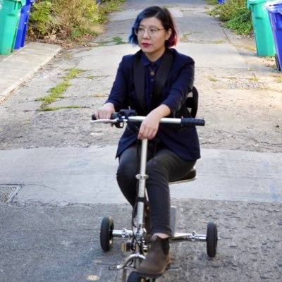 Created @AffectTheVerb / #DisabledAndHere. Sometimes in a mobility scooter. Often petting dogs.