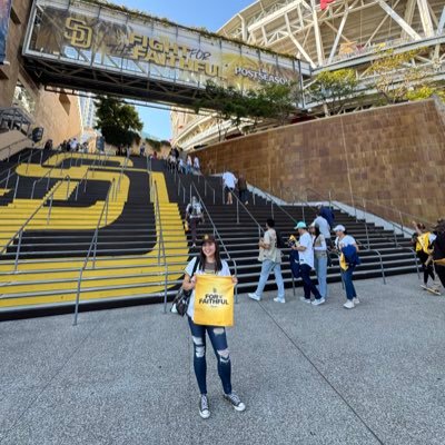 “One year soon the baseball gods will smile on the San Diego Padres, and we will have a parade” -P.S. #FriarFaithful 🤎⚾️💛