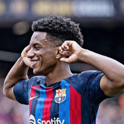 guspynxtdoor's profile picture. Visca Barca, y siempre ❤️ 💙 #6 UCL 🔜 african spirit - Fati, Roque, Balde, Kounde, D Rose = greatest athletes oat