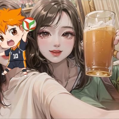 ハイドリ勢フォロー大歓迎🏐🐦‍⬛

コンクリート出身の酒カスお姉ちゃん🥴 
バフ鳥沢つかってます🤲 ドリームマッチ最高7位🫶 なぜか最近ギャルということになったイタリアカジキです🌊 mbtiエンターテイナー🕺 引き悪記録を常に更新中！【部活の問い合わせDMお気軽に🙋】