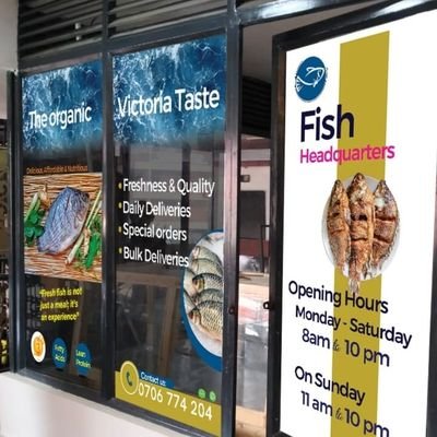 FishHQs's profile picture. We supply UNCAGED VICTORIA Tilapia Fish in small & Bulk Quantities. We deliver both Fresh and Fried across Nairobi & Kiambu on Order.
Contact: +254 706 774 204