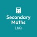 Learning by Questions Secondary Maths (@lbqmaths) Twitter profile photo Learning by Questions Secondary Maths (@lbqmaths) Twitter profile photo