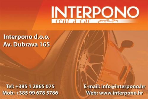 rentacarinterpo's profile picture. Interpono rent a car je poduzeće s  iskustvom koje je u potpunosti
posvećeno kvaliteti usluge i zadovoljstvu klijenta, njegovoj sigurnosti...