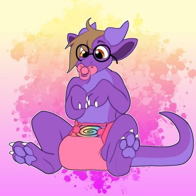 thepaddedbold's profile picture. (2)1 ~ 🔞 ~ Wetter of Beds and Biter of Ankles :3 ~ unpotty-trained kobold 💜~ Diapersexual 🧷🏳️‍⚧️