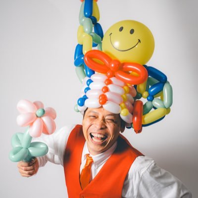 Fuusensyouichi's profile picture. にこいち・スマイルプランニング合同会社 代表 ●爆笑バルーンパフォーマンス●シャボン玉ショー●マジック＆ジャグリングショー●博多大吉の弟子●【笑一】の名付け親はプロレスラーの故・三沢光晴さん