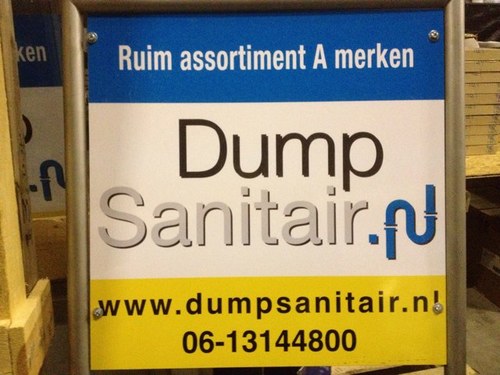 DumpSanitair is er voor u als zakelijk klant en voor de particulier. Wij leveren A merken sanitair van de meest bekende merken, V&B, Spinx, Grohe Hansgrohe etc.