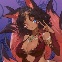 Kitsune Nilah 🦊🌸狐ニーラ🌸🦊 (@nanabi_kitsune) 's Twitter Profile Photo