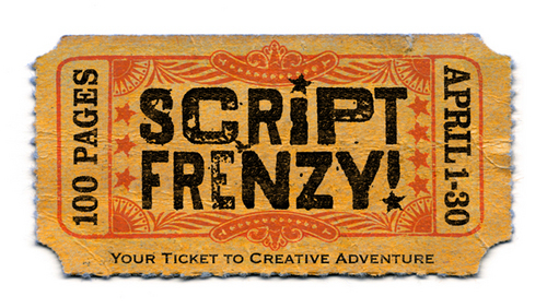 The challenge: Write a script in April. Are you in?