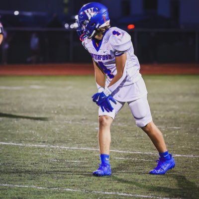 5’8 | 150 | Slot WR | Junior | Class of 2026 | Waterford High School | CT | NCAA ID: 2304834021 | 860-910-5421 |