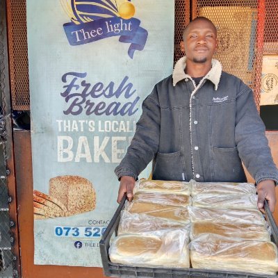 Pioneer 

THEE LIGHT BAKERY

Proprietor of Thokozani egg and meat production(Pty) Ltd