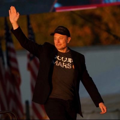 CEO of Tesla car and spaceX and the owner of boring company🚀🚀🚀🚀