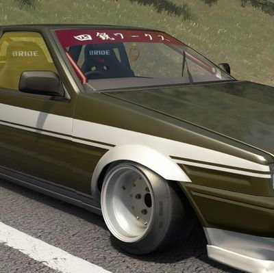 AE86でドリフトしてました。現在は仲間の所へ嫁ぎましたが、またいつか復活します!
チーム : ~D-magic Racing ~ 四鋭ワークス~
Assetto Corsaをゲームパッドでドリフトしてます。
3Dmodeling勉強中です。
旧車メインでモデリングしてます。
gimp、inkscapeも勉強中。
