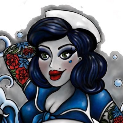 Spicey, Sweet, Salty, cheeky #Rum 💙 Created by artist @fannygogh 💙 COMING SOON 🔞Who will be brave enough to take her on ?