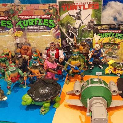 i love drawing and making dioramas out of cardbord for my action figures i love collecting vintage toys and ninja turtles i love ghostbusters and ninja turtles
