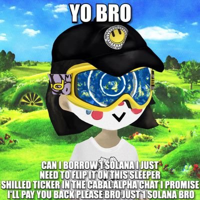 Retarded Trader/Investor 🚀 meme lover🐸
Nothing here is Financial Advice
#degenpilled
-
Best BOT on SOL
https://t.co/YoZ4HWQTRO