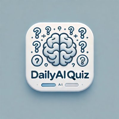 DailyAIQuiz's profile picture. Daily AI quiz questions to challenge your mind! 🧠 #AI #Quiz