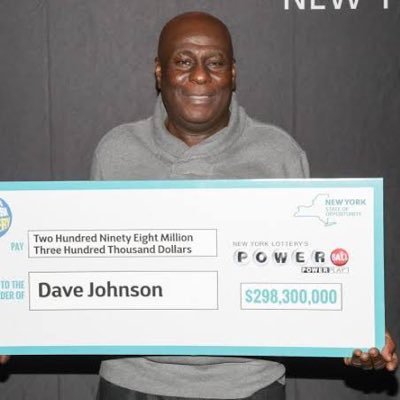 I am Dave Johnson the winner of $298.3 million from powerball lottery. I am given out $70,000 for hurricane damages to my first 2k followers