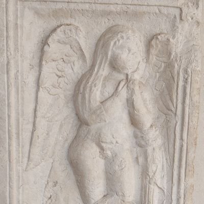 In mezzo di duo mort’ è ’l mie signore:
questa non voglio e questa non comprendo:
così sospeso, el corpo e l’alma muore.