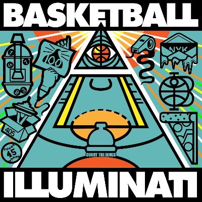 bballilluminati's profile picture. @tomhaberstroh👁@darthamin👁@cornpuzzle👁 are the Basketball Illuminati Podcast on the Count The Dings Network.
