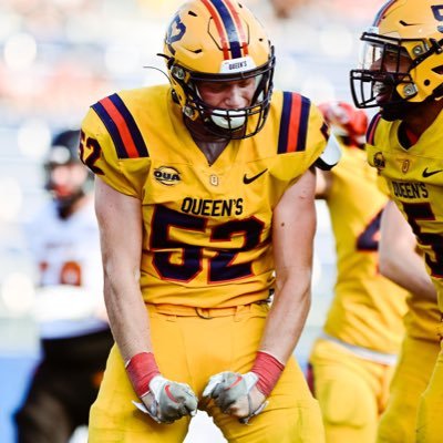 Queens Football Sophomore DE | 6’2” 233lbs | 4.76 laser 40 | #: 613-203-0027