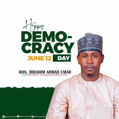 Aspirant Borno state PDP Party Chairman 2025.