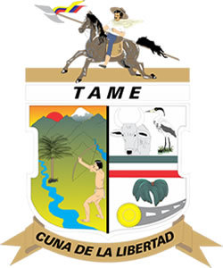 El Municipio de Tame está ubicado en el Departamento de Arauca.