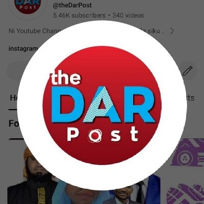 TheDarpost's profile picture. East African Leading source for infortainment News
📌Sisi ni habari
📌Ahadi yetu kukupa habari kila siku.
📌Mapinduzi ya kihabari ni sisi tuunge
  @TheDarPost