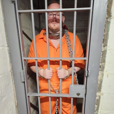 CagedBearDTX's profile picture. 🔞 33 DFW owned permanently locked fag / slave. No I’m not interested in your “art”