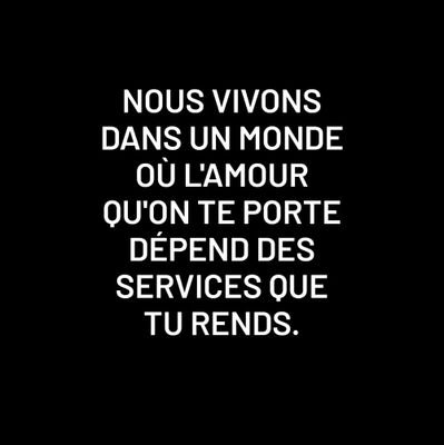 Travaillons sur nos faiblesses et donnons le meilleur de nous pour le bien-être de l'Homme (sans distinction de race et de genre)