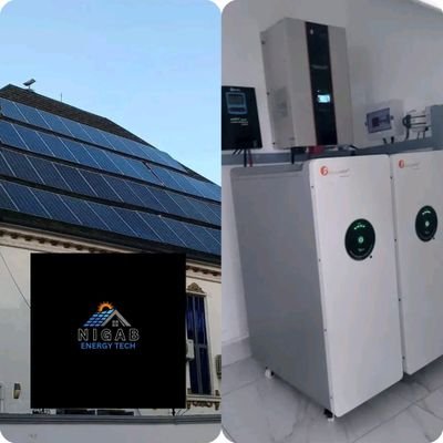 GabHoluwatemmy's profile picture. NIGAB ENERGY SOLAR TECH_ We make INSTALLATION ELECTRICAL CCTV, SECURITY WIREAND SOLAR ENERGY and  deliver the right solutions to solve every power challenges.