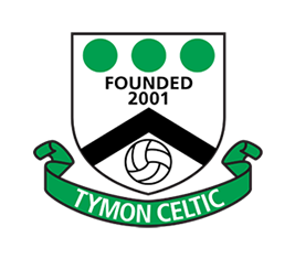 Tymon Celtic Football Club     Visit our website for latest news, match reports and directions