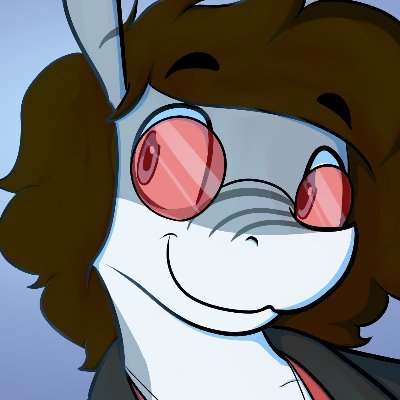 A Cartoon shark artist that is not here anymore go to the cool place