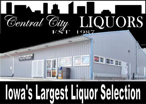 Central City Liquors home to Iowa's largest liquor selection.  With over 150 single malts, 50+ bourbons and hundreds of vodka types to choose from.