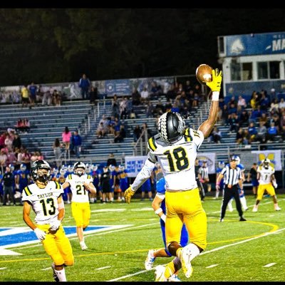 Taylor HS (28'🖤💛 || ATH⭐️|| 6'2 190lbs ||#3 player, #3 WR in (OH) || 40-4.63, 3.3📚#AGTG✝️ ||@coachdransman || mail-Jeremiahrj2028@trlsd.org cell-513-692-0519