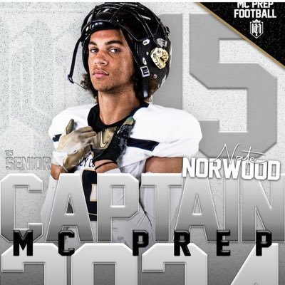 #15 - 6’2” 170 WR - Multi Sport ATHLETE - 7+ foot wingspan - 3.8 GPA - Mercy Culture Prep. Fort Worth, TX