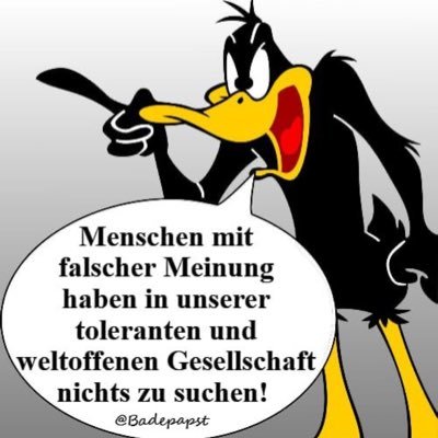 Für Freiheit, gegen moralinsaure Bevormundung. Gesichert unbequem.