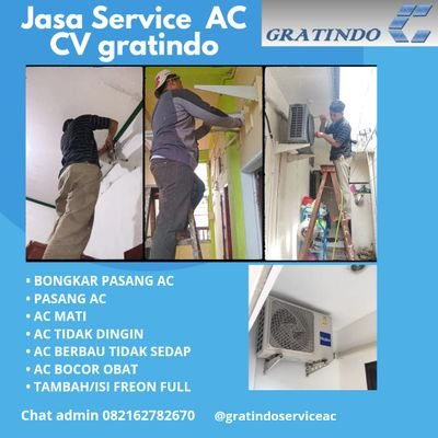 AC Anda butuh perawatan? Kami hadir dengan layanan servis AC terpercaya dan profesional! Dapatkan FREE PENGHARUM. Hubungi kami sekarang di 082162782670 atau di