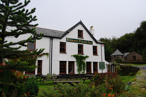 Exmoor Forest Inn set in the heart of beautiful Exmoor National Park. Real ale. Great walking and cycling. Dog friendly. Accomodation for 24. #exmoor