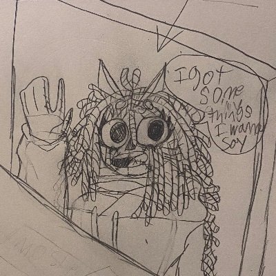 Horror movie lover. I draw garbage comics and garbage stuff. It’s gettin spooky. Call me sleepy or something Idk