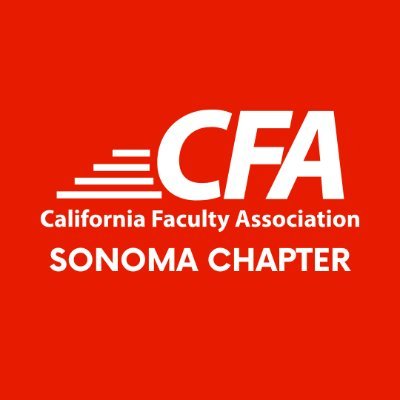 CfaSonoma's profile picture. CFA Sonoma: Advocating for CSU faculty rights, academic freedom, and quality education. Together, we’re stronger.