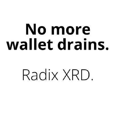 Crypto maximalist, OCI, XRD, FOTON, FLOOP
not financial advice