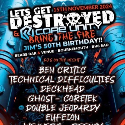 UK Hardcore Producers + DJ's -Signed to Broken Records Soundcloud -https://t.co/bcz9MFv6fF 2 Book message or email garylane30@hotmail.com